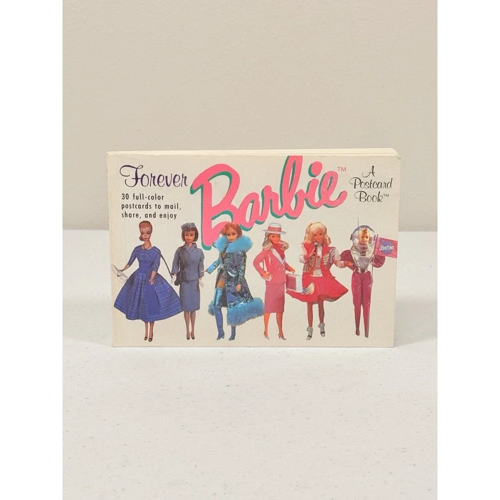 FOREVER BARBIE: A POSTCARD BOOK By Running Press Vintage First Edition